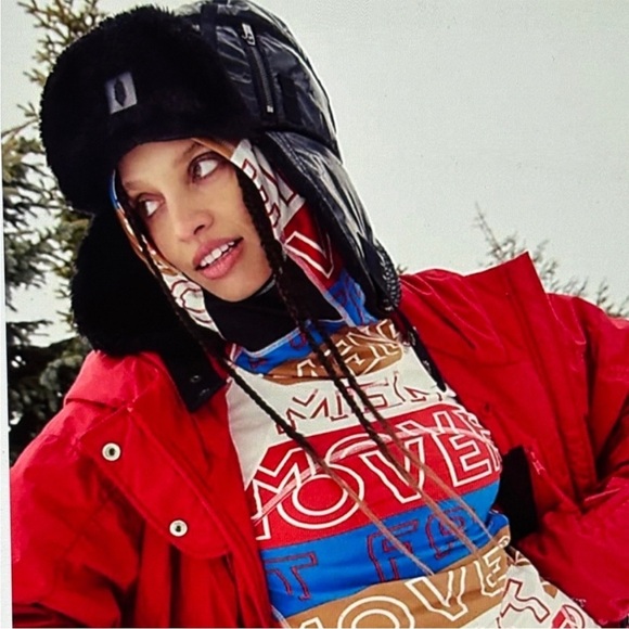 Free People Supernova Puffer Trapper Hat